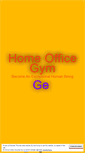 Mobile Screenshot of homeofficegym.com